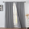 IGEMAEVE 100% Blackout Curtains for Bedroom and Living Room Decor