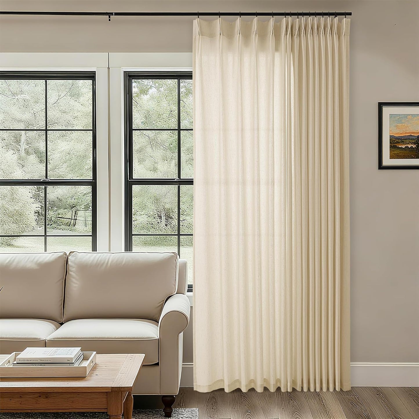 Sliding Door Sheer Curtains for Elegant Patio Living Spaces
