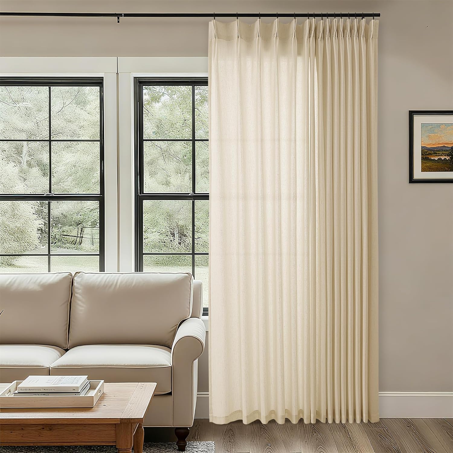 Sliding Door Sheer Curtains for Elegant Patio Living Spaces