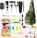 Fishing Tool Kit 134 Pcs Tackle Set for Men and Adults - Complete