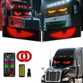 Devil Eyes LED Windshield Lights 23.6in - App Control Visual Upgrade