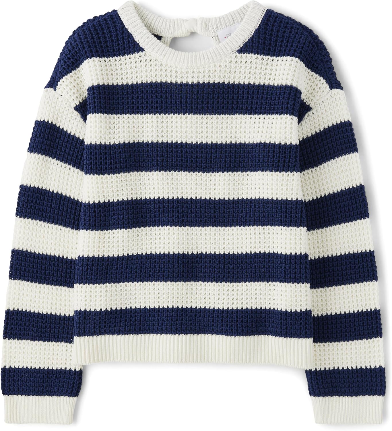 The Children's Place Girls' Long Sleeve Crew Neck Pullover Sweater