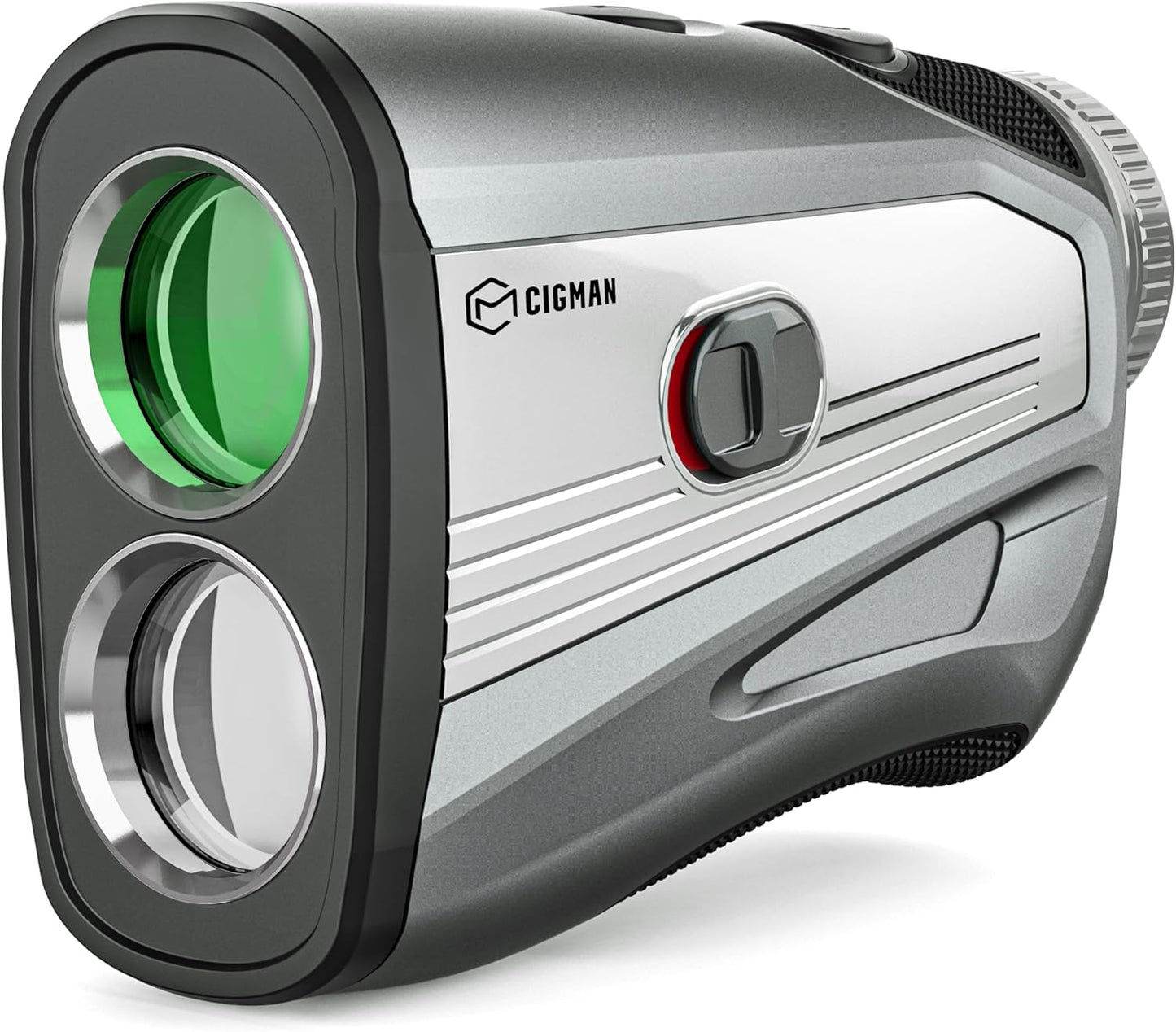 CIGMAN Golf Laser Rangefinder - 1200Yd Slope, Rechargeable, Precision