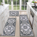 Kitchen Rugs Set of 3 with Runner 20x32 20x48 20x59 - Farmhouse Boho
