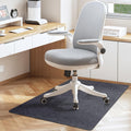 55x35 Office Chair Mat for Hardwood Floor & Tile - No Curling Dark