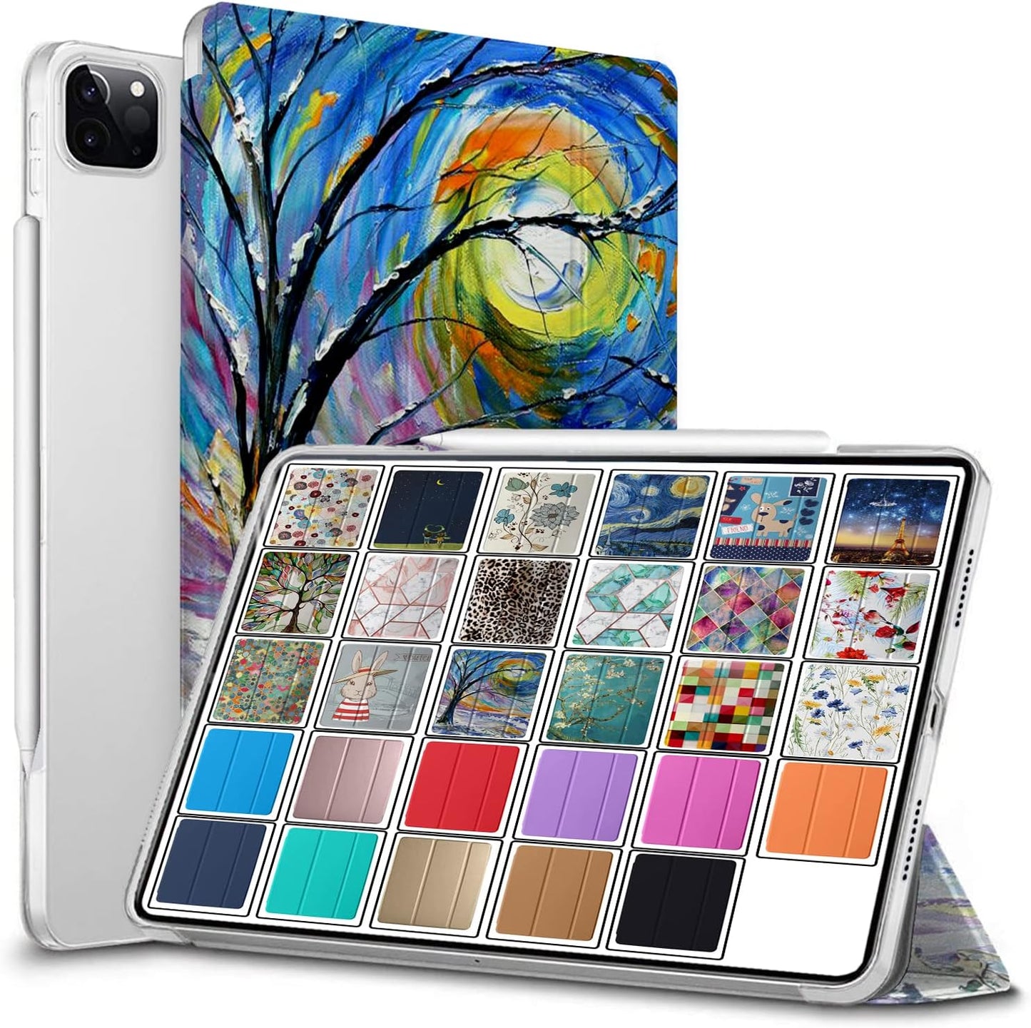 DuraSafe iPad PRO 12.9 Inch 2020 Case with Dual Angle Stand