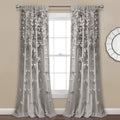 Riley Light Filtering Window Curtain Panel, Single 54in x 84in - Soft