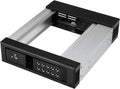 5.25in to 3.5in Trayless Hard Drive Hot Swap Bay - Fast 6Gbps