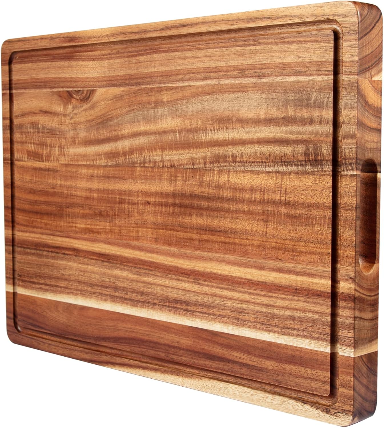 20 Inch Large Acacia Wood Cutting Board for Kitchen Use