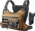 Tactical Chest Bag for Men Women - Sport Chest Pack for Outdoor
