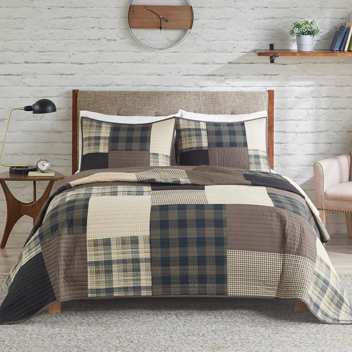 Woolrich Winter Hills Reversible Quilt Set for Cozy Bedding