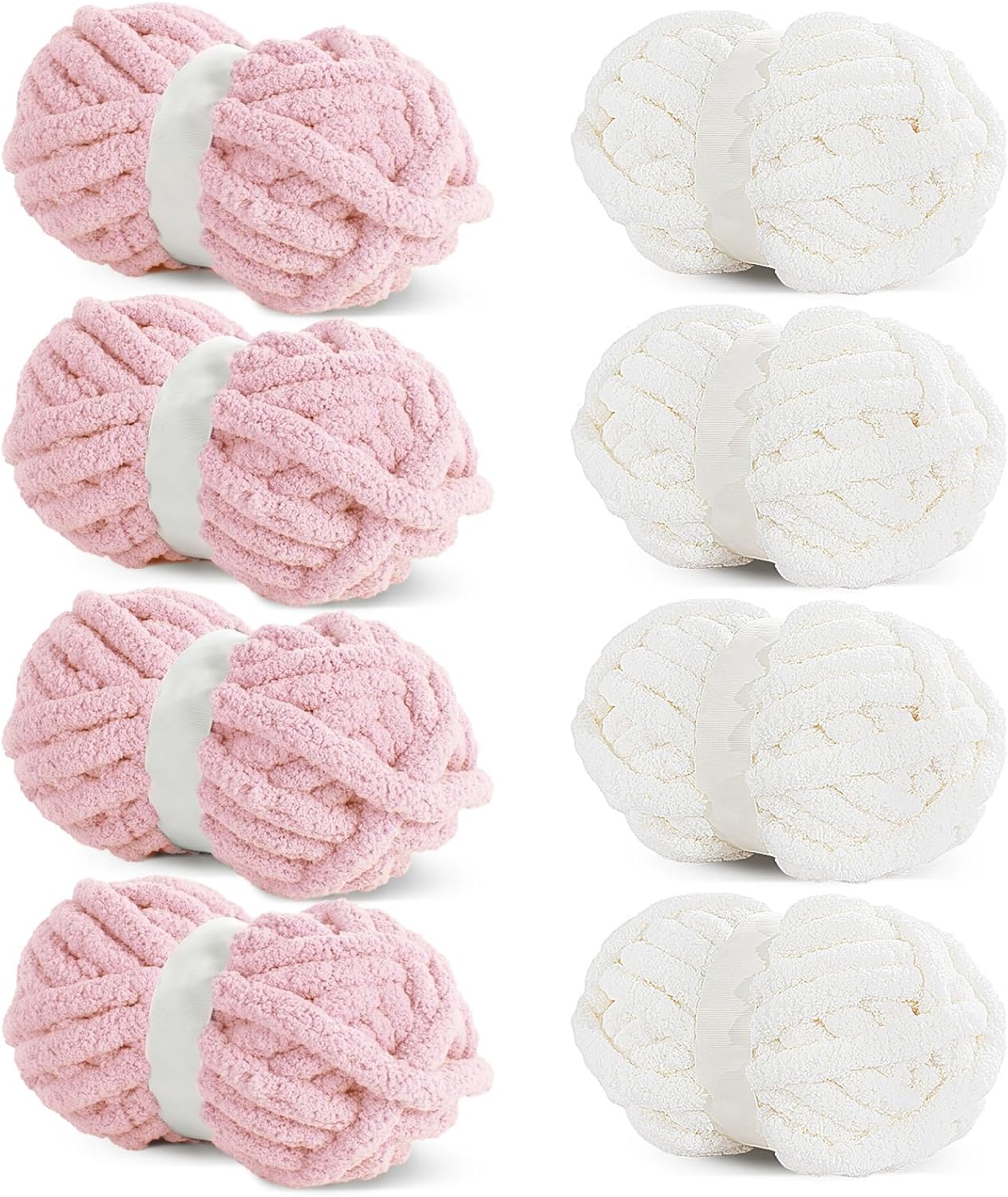 HOMBYS Chunky Yarn for Crocheting, Super Bulky Soft Yarn