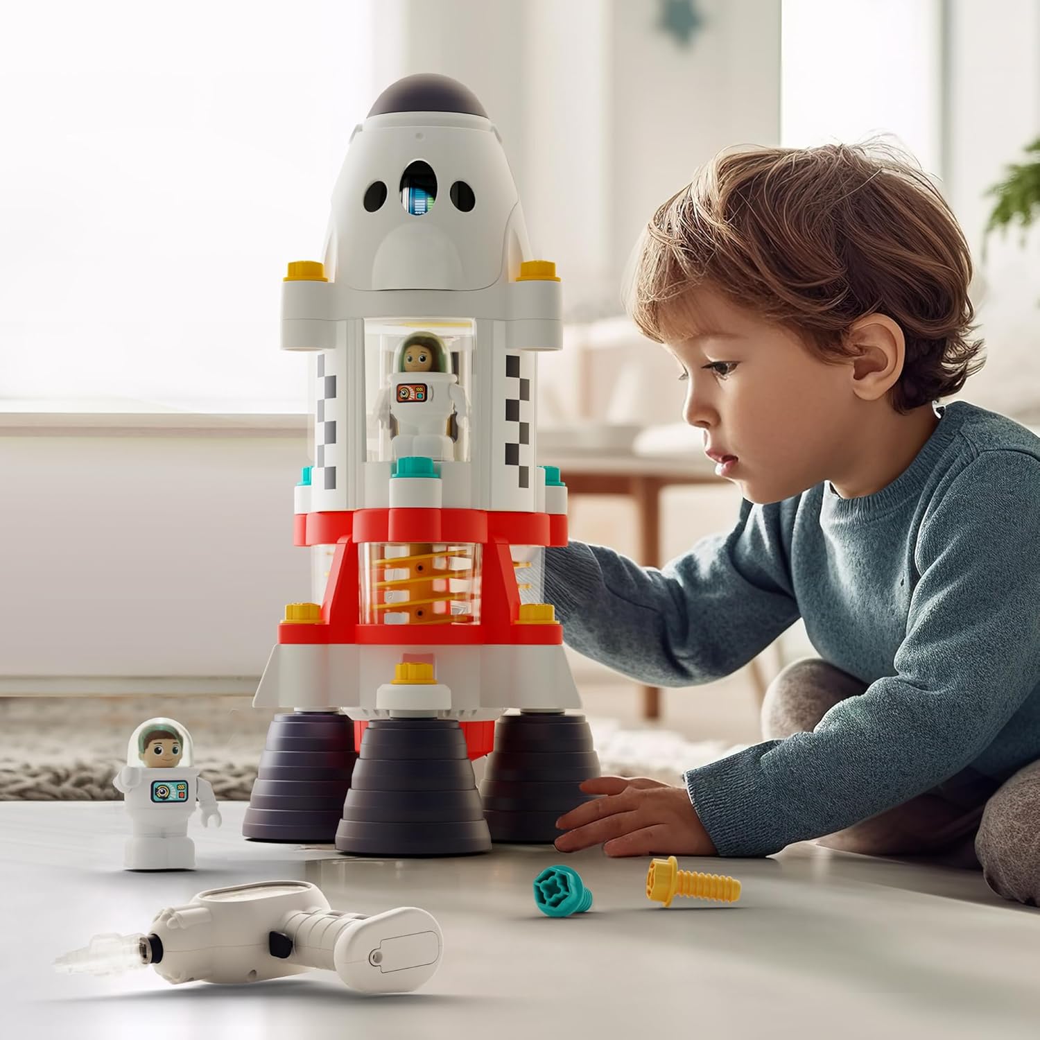 STEM Rocket Space Toy Set  Fun Educational Adventure