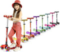Mini 3-Wheel Kids Scooter for Ages 2+ with Light-Up Wheels