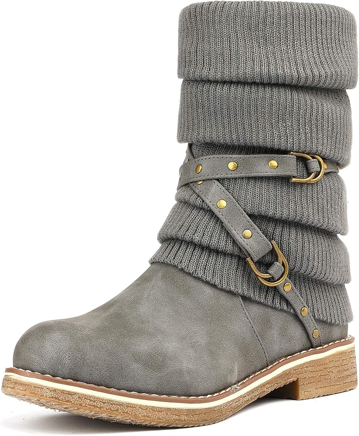 DREAM PAIRS Women's Mid Calf Fashion Winter Snow Boots Review