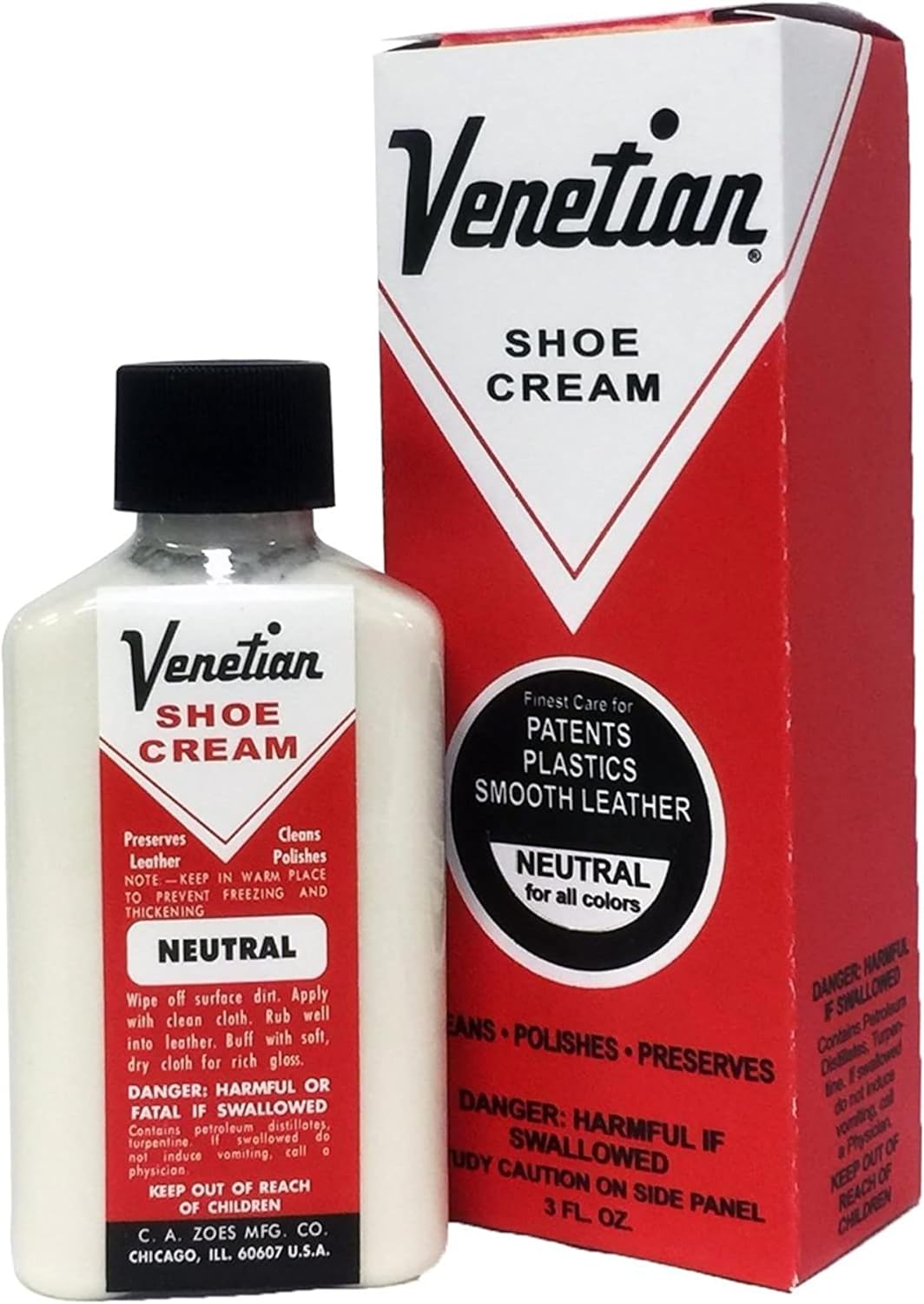 Revitalize with Venetian Shoe Cream - 3oz