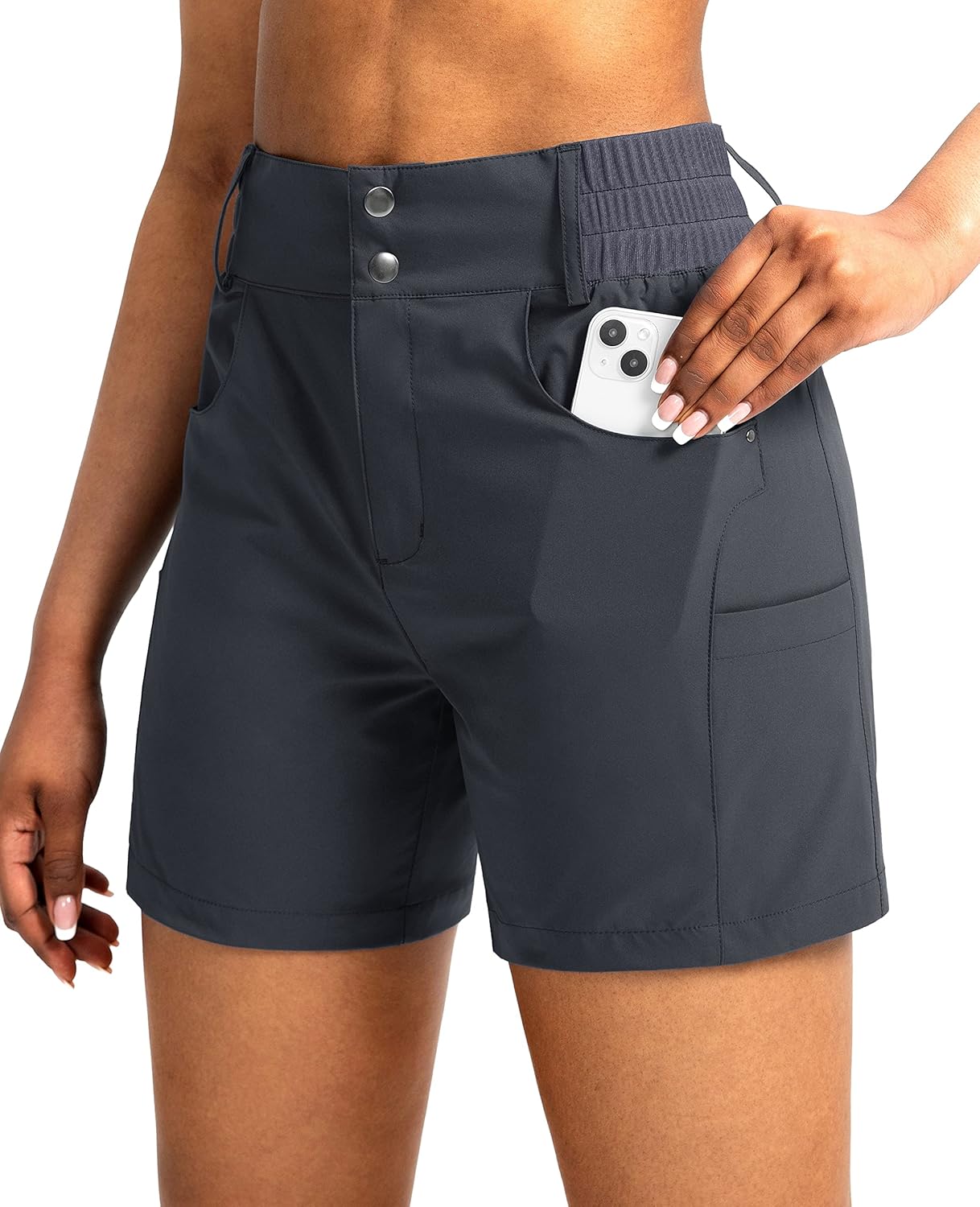 Viodia Women's 5in Hiking Golf Shorts with Pockets for Summer