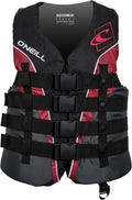O'Neill Men's Superlite USCG Life Vest for Men - Snug Lightweight Fit