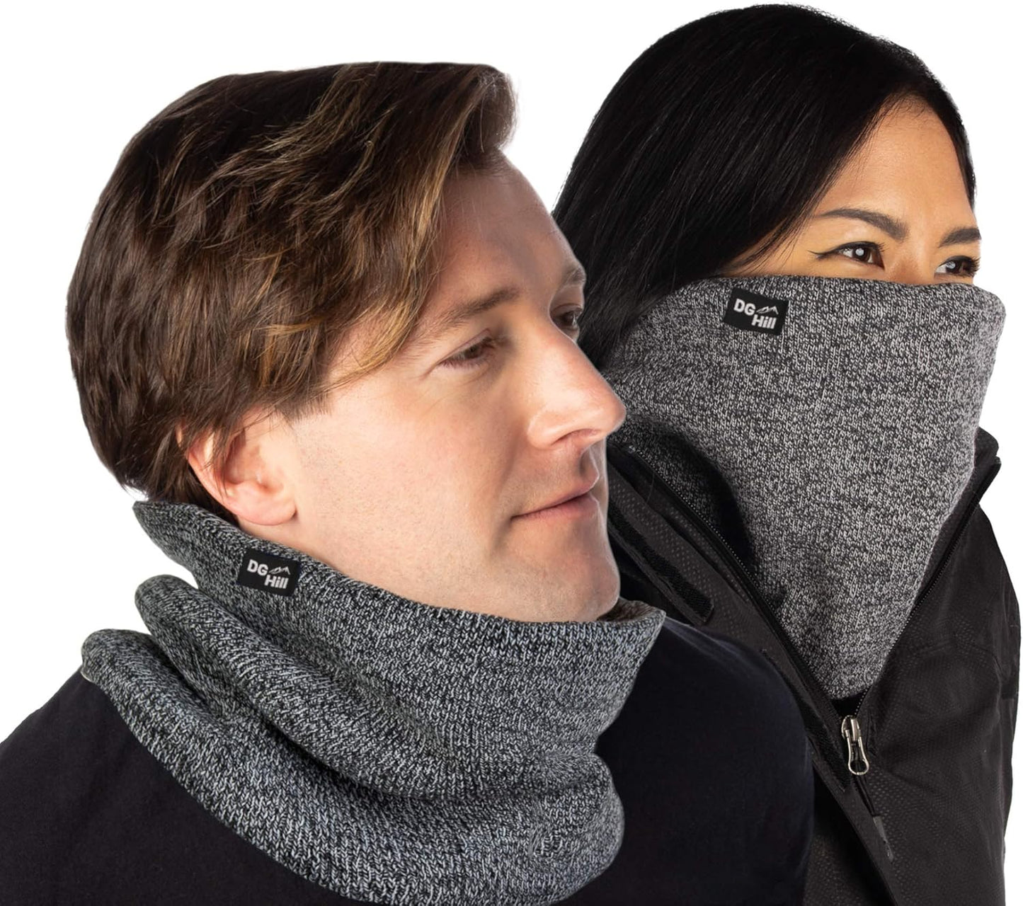 Thermal Fleece Neck Gaiters - Winter Warmth x2