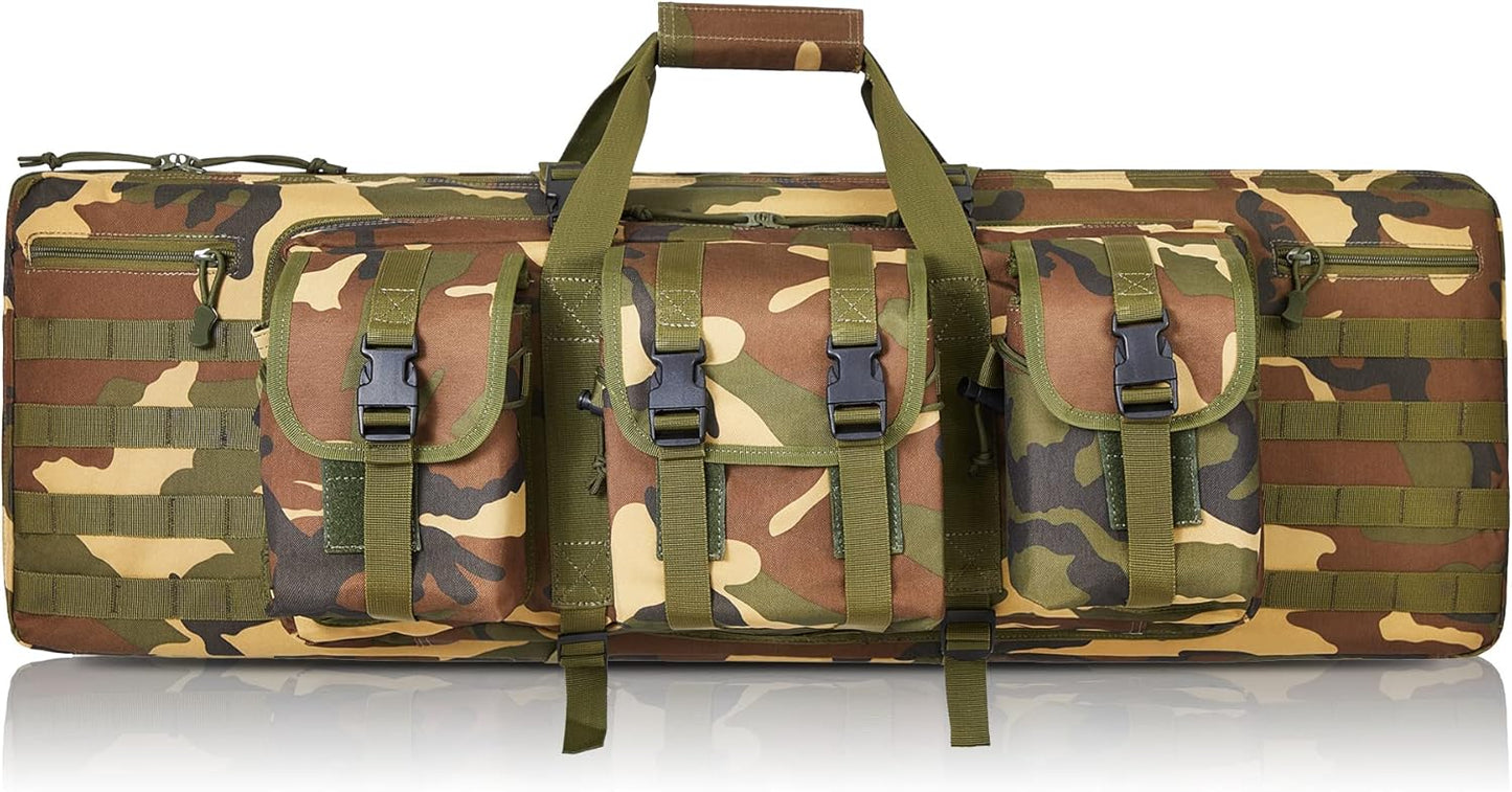 Soft Rifle Case Tactical Long Double Rifle Backpack Gun Bag