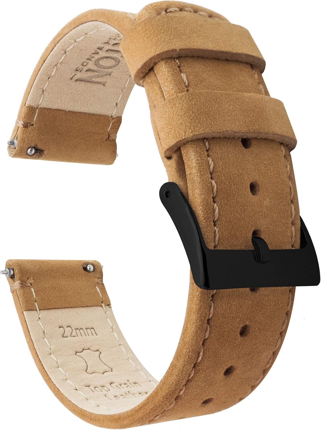 Top Grain Leather Watch Bands for Apple Watch Models - Barton