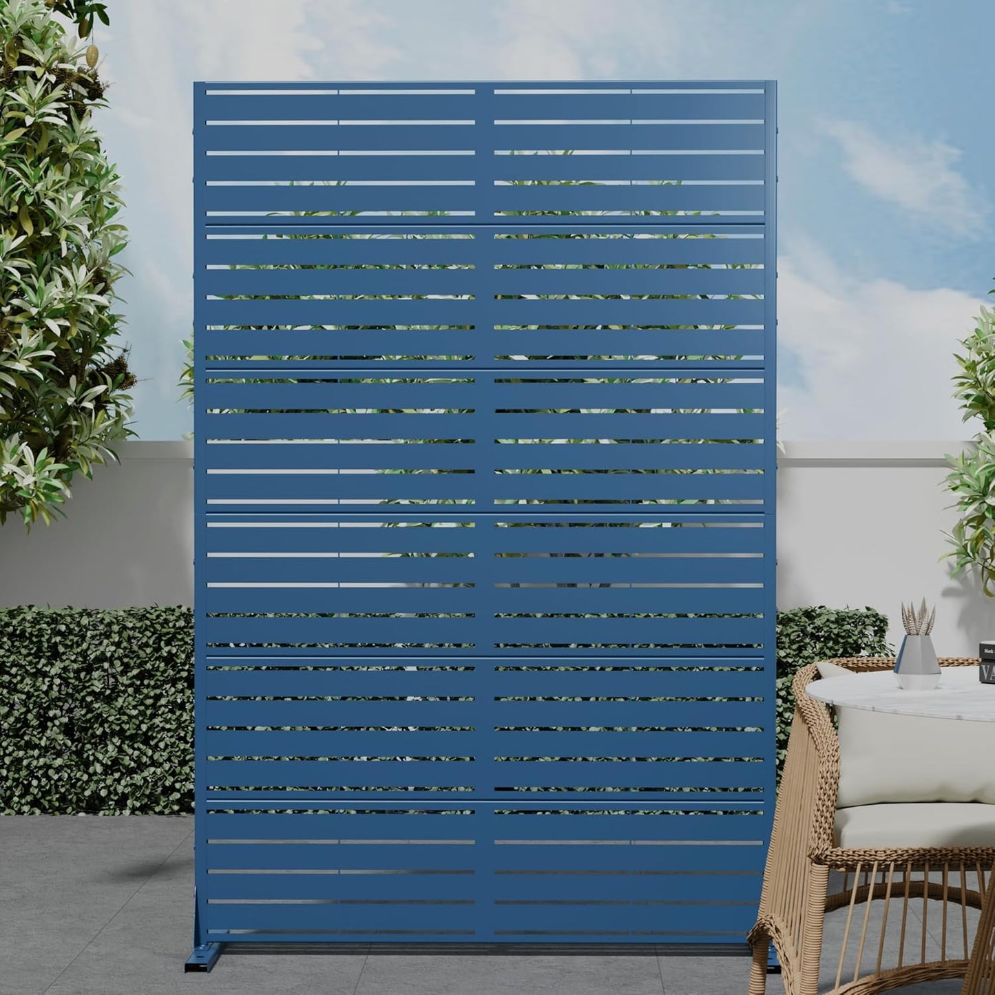 Casaphoria Metal Privacy Screen Outdoor for Stylish Gardens