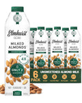 Elmhurst 1925 Unsweetened Almond Milk - Pure, High Protein