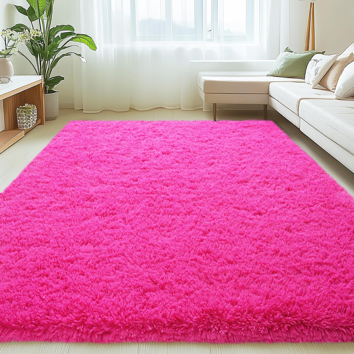 6x9 Rugs for Living Room, Soft Carpet Shag Kids Room Rug