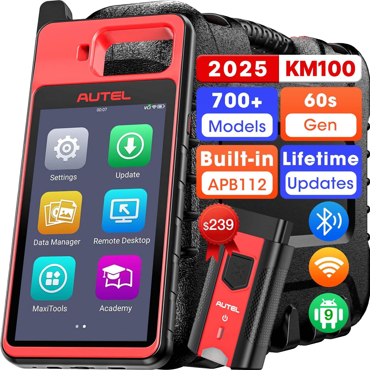 Autel MaxiIM KM100 (X) Scanner with Lifetime Free Updates
