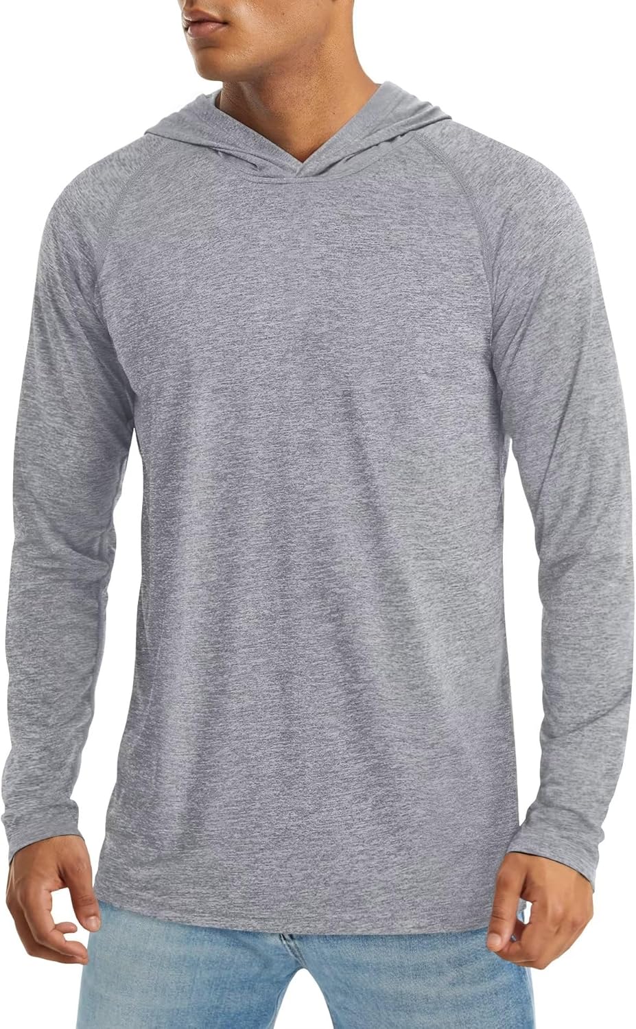 Sun Protection Hoodie for Active Men