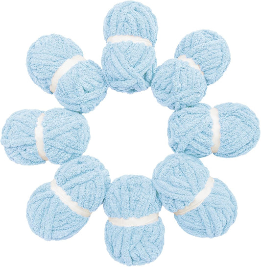 Chunky Yarn for Hand Knitting Soft Jumbo Bulky Fluffy Yarn