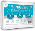 Set of 2 Euro Size Pillow Protectors - Waterproof & Bed Bug Proof