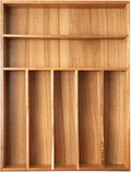 Silverware Organizer Kitchen Drawer Organizer Utensil Tray with 7