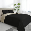 Full/Queen Olive Leaf Reversible Quilt Set - Water Resistant Bedspread