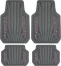 Hello Kitty Car Mats 4pc Grey/Pink Rubber Floor Mats for Women