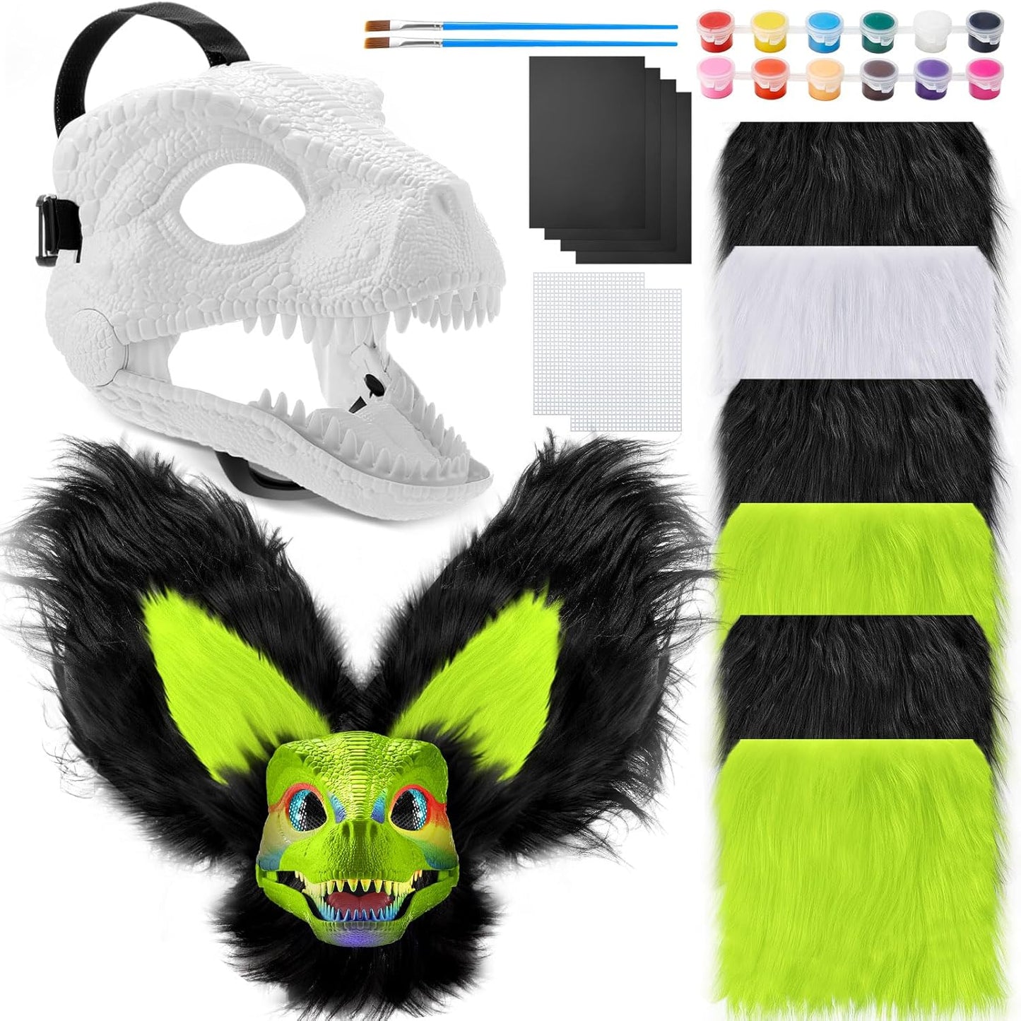 DIY Dino Mask Kit for Creative Costume Fun and Parties