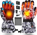 Heated Gloves for Men & Women - 5-Temp Rechargeable Warmth