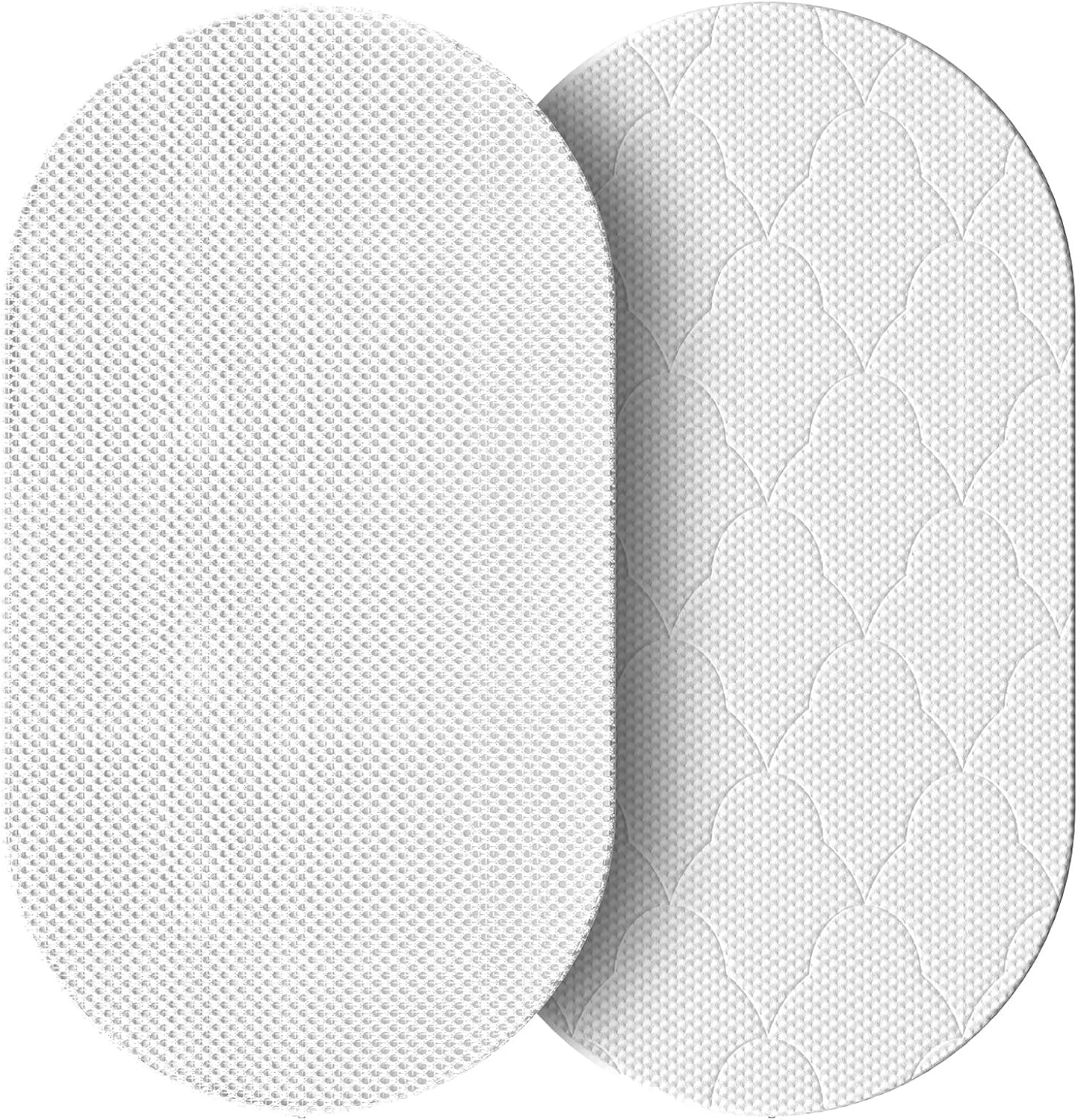 30x15 Oval Baby Bassinet Mattress with Dual Side Gel Foam