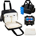 Breastmilk Cooler Bag Fits 6 Bottles up to 9 oz - Insulated Pump