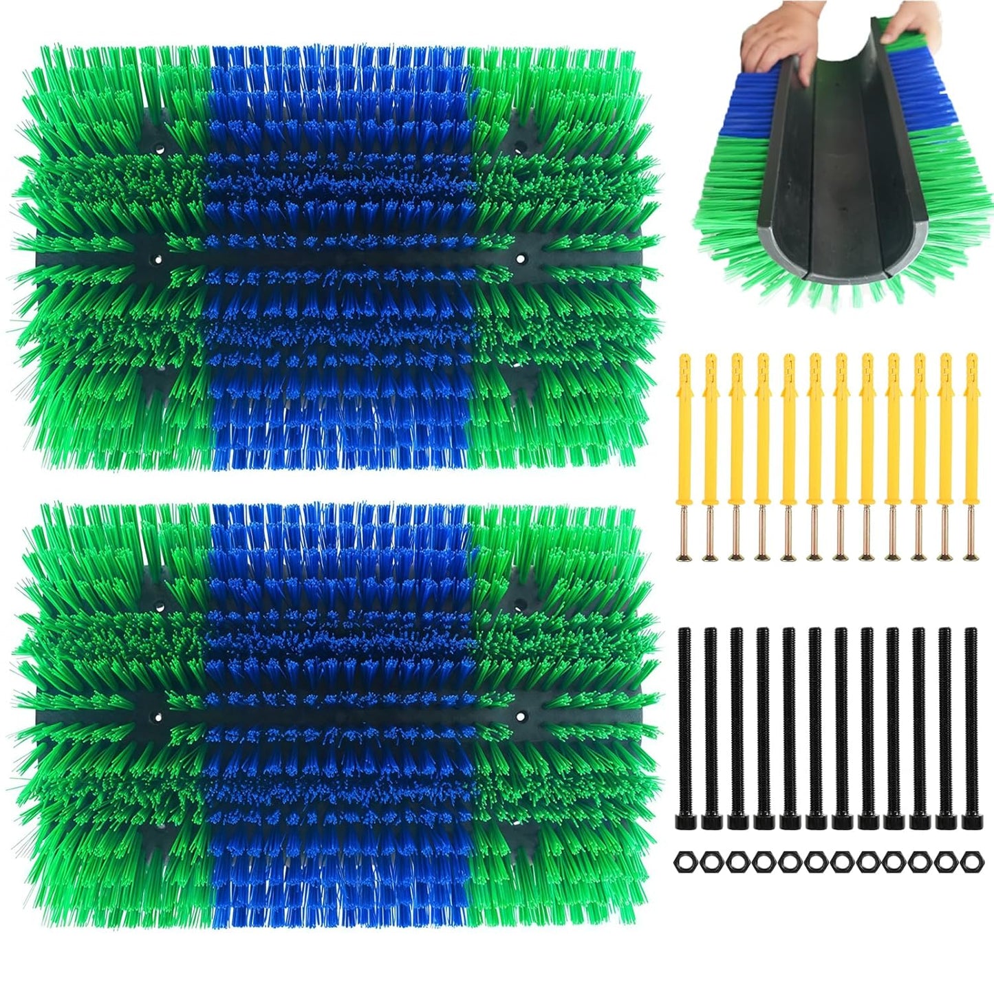 Extra Large Livestock Scratching Brush for Grooming and Itch Relief