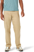 Total Freedom Relaxed Fit Flat Front Pant for Men - Wrinkle Resistant