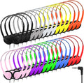 Over Ear Student Headphones Bulk 30-Pack Multi Color - Classroom Ready