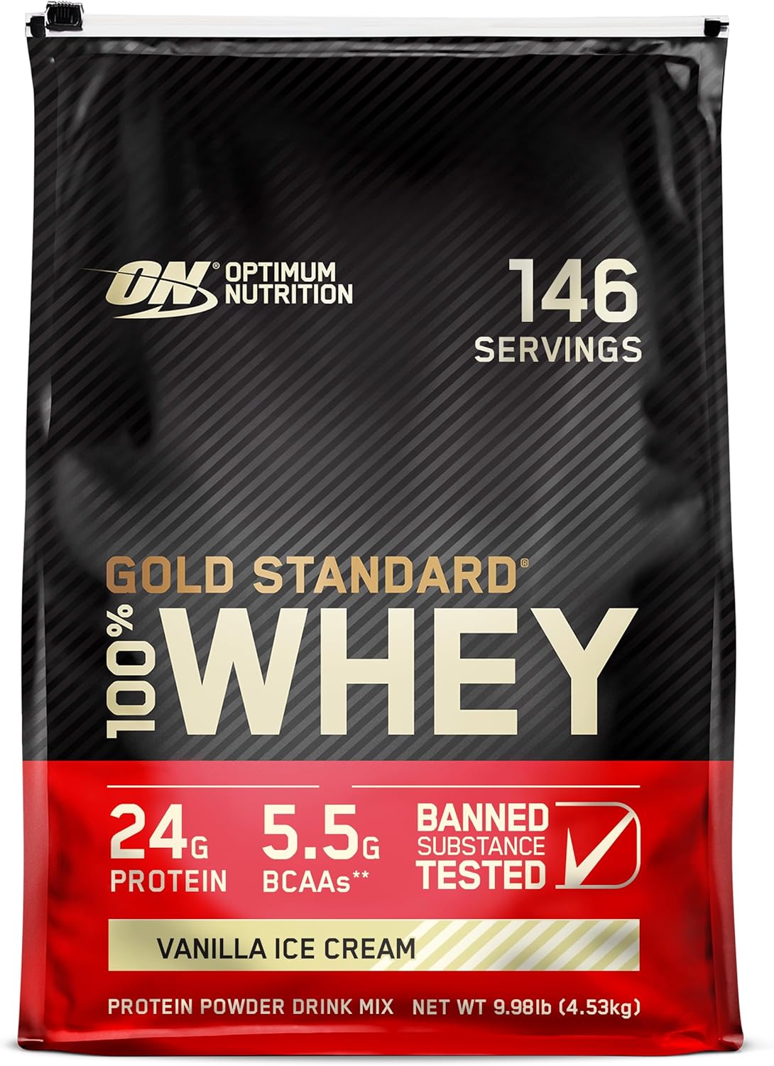 Optimum Nutrition Gold Standard Whey Protein Powder for Muscle