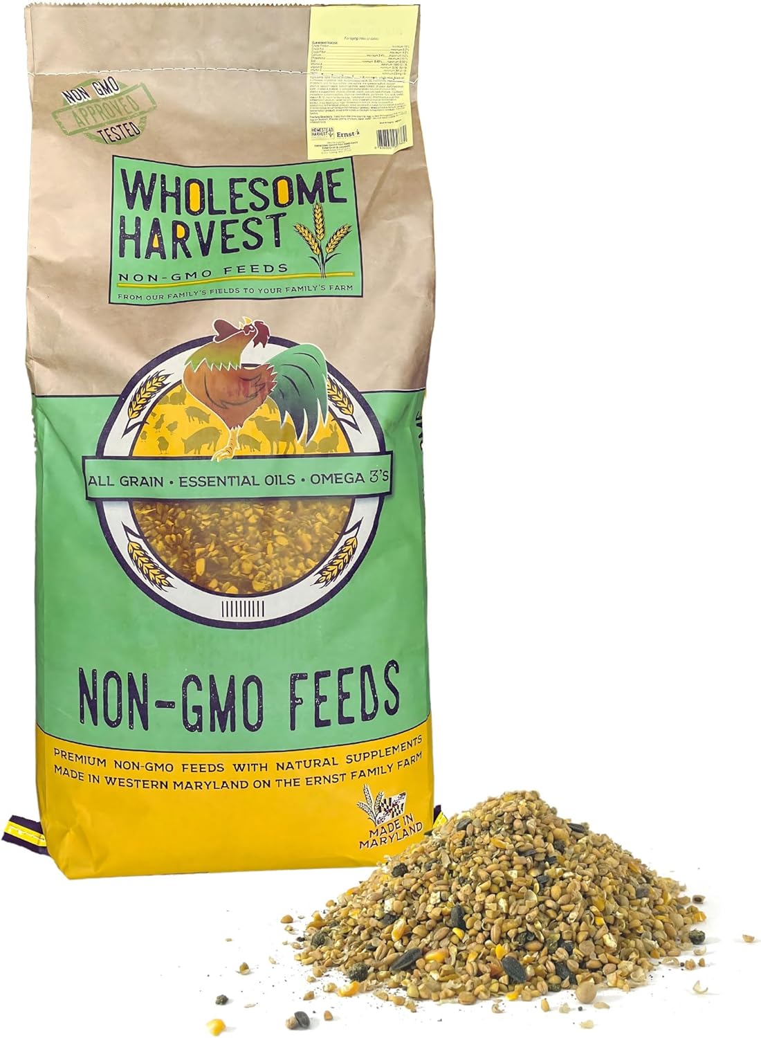 Non-GMO High-Protein Layer Blend for Healthy Egg Production