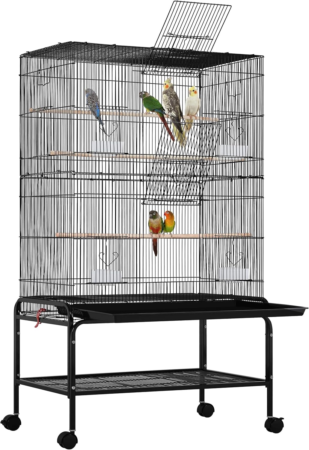 Yaheetech 53in Large Bird Cage for Parakeets and Cockatiels