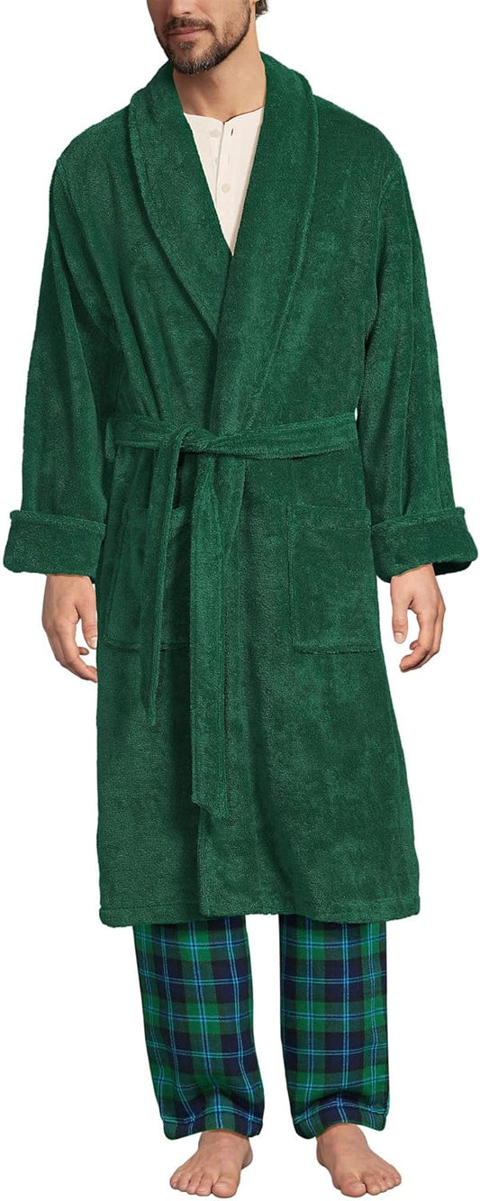Lands' End Men's Full-Length Turkish Cotton Terry Bathrobe Review