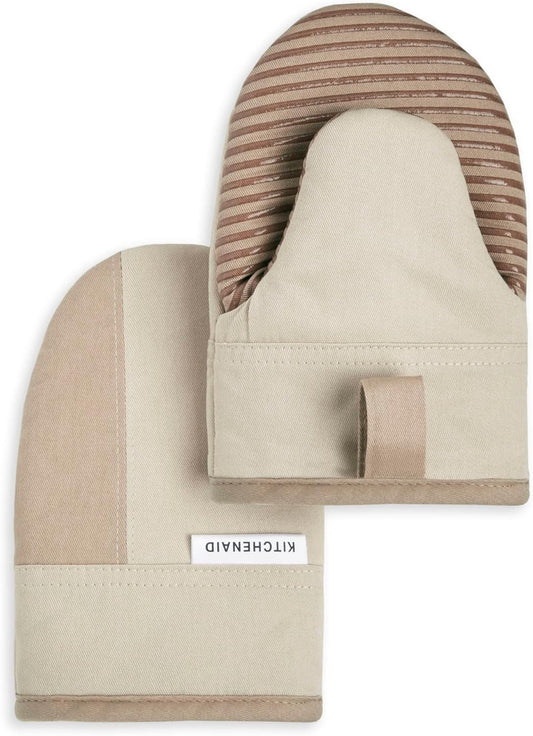 KitchenAid Mini Oven Mitt Set - Non-Slip Grip