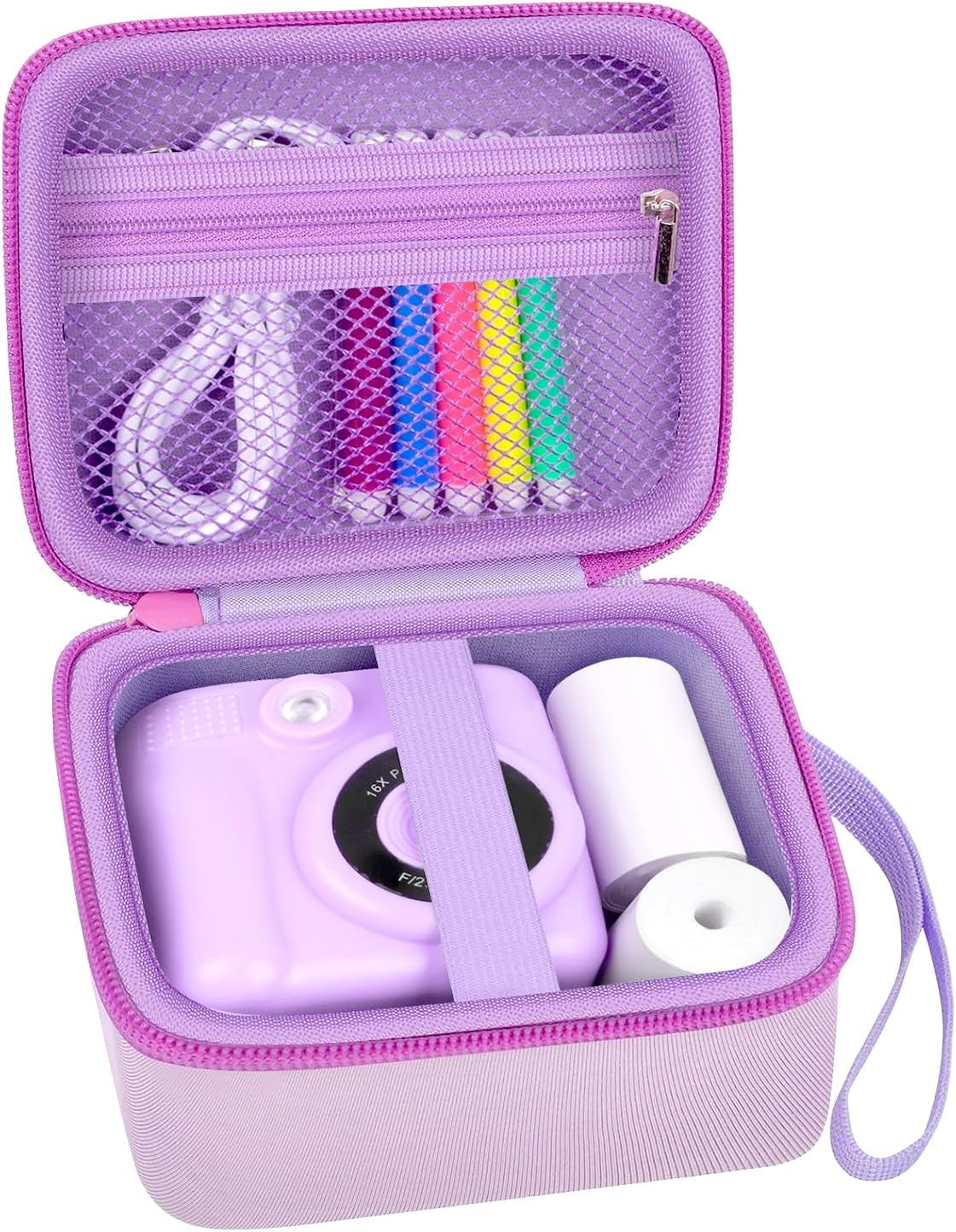 Protective Purple Case for Kids Instant Print Cameras