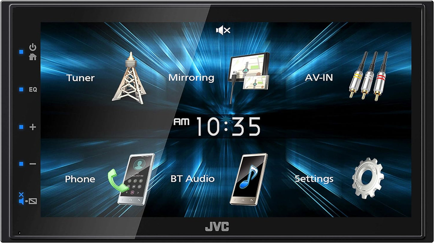 JVC KW-M150BT Bluetooth Car Stereo Receiver with 6.75in Display