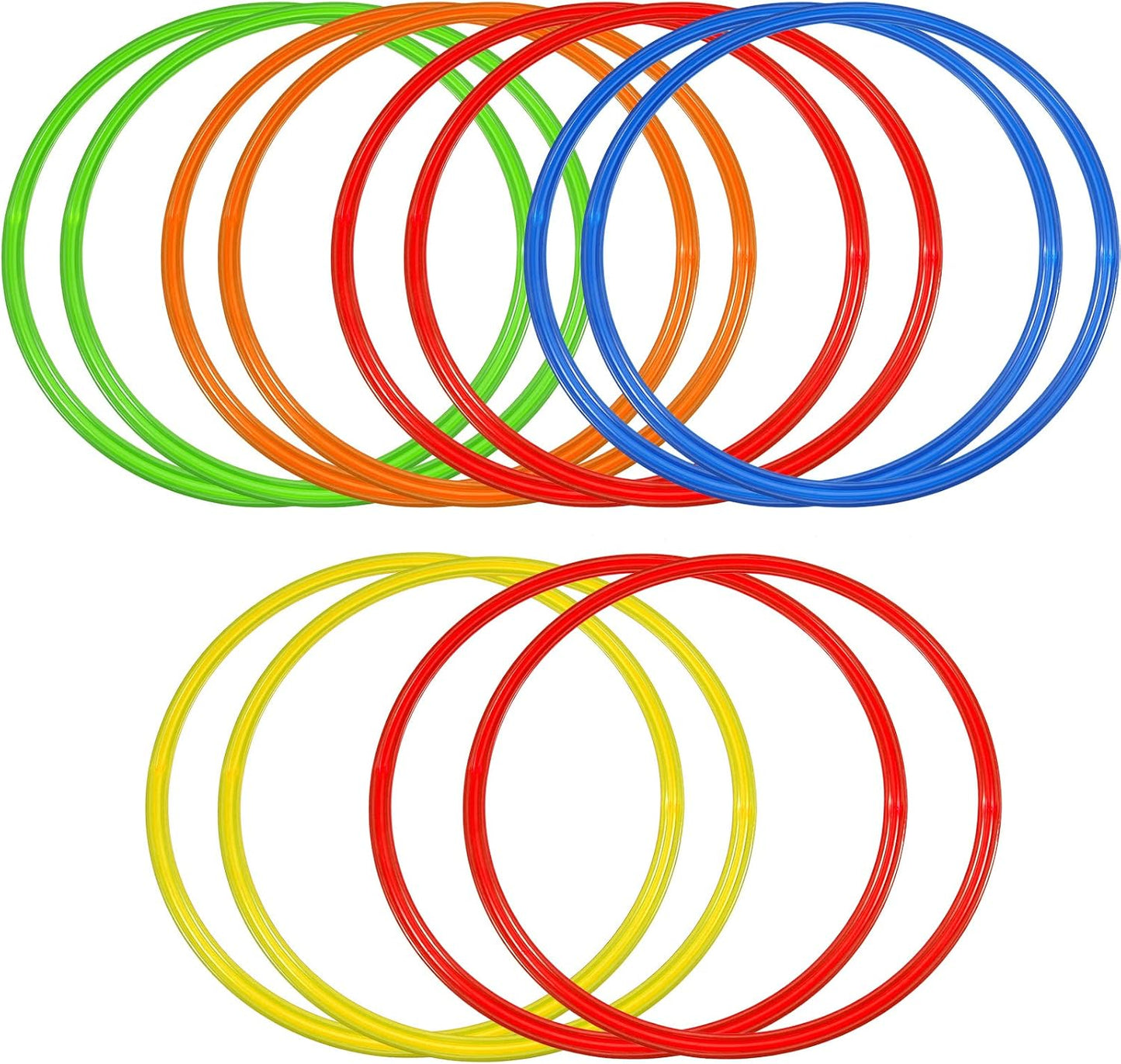 Libima Obstacle Course Ring Set for Gymnastics and Games